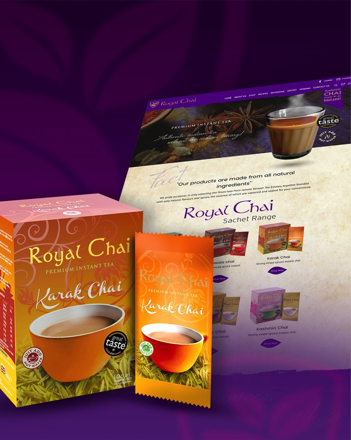 Royal Chai, Karak, introduced